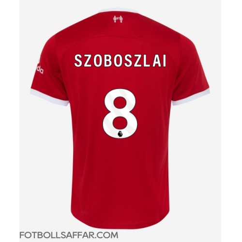 Liverpool Szoboszlai Dominik #8 Hemmatröja 2023-24 Kortärmad
